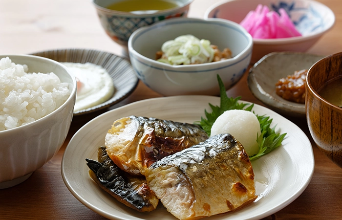 無理な食事制限はありません